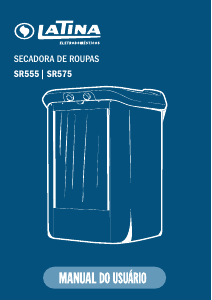 Manual Latina SR575 Máquina de secar roupa