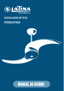 Manual Latina VT350 Ventilador de teto