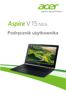 Instrukcja Acer Aspire VN7-572 Komputer przenośny