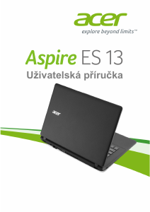 Manuál Acer Aspire ES1-331 Laptop