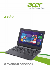 Bruksanvisning Acer Aspire ES1-111 Bärbar dator