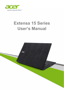 Handleiding Acer Extensa 2511 Laptop