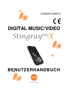 Bedienungsanleitung CMX Stingray 889X Mp3 player