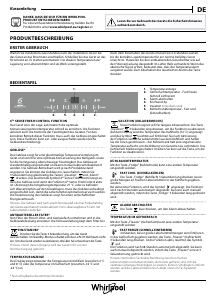 Bedienungsanleitung Whirlpool ART 8911/A+ SF Kühl-gefrierkombination