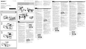 Manuale Sony ICF-306 Radio