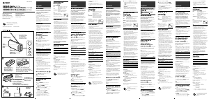 Handleiding Sony ICF-704S Radio