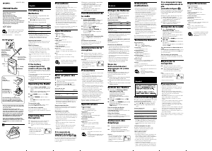 Handleiding Sony ICF-S22 Radio
