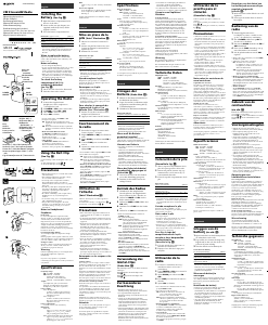 Handleiding Sony SRF-59 Radio