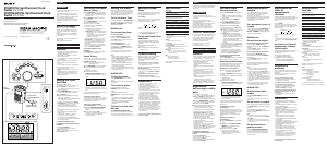 Bruksanvisning Sony ICF-C793 Klockradio