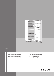 Brugsanvisning Siemens GS30DN10 Fryser