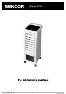 Instrukcja Sencor SFN 6011WH Wentylator