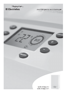 Руководство Electrolux GCB 24 Basic X i Газовый котел