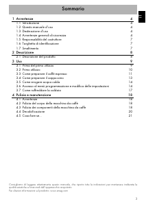 Manuale Smeg ECF01PKEU Macchina da caffè