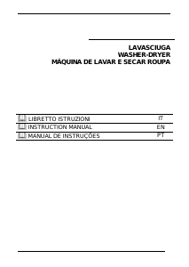 Manual Smeg LSE147 Máquina de lavar e secar roupa