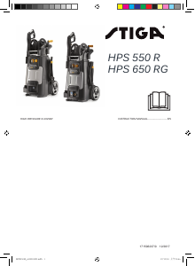 Manual Stiga HPS 550 R Pressure Washer