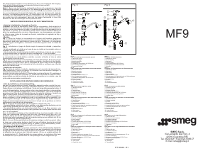 Manual de uso Smeg MF9P2 Grifería