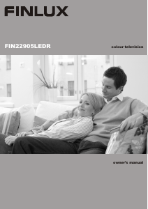 Bruksanvisning Finlux FIN22905LEDR LCD TV