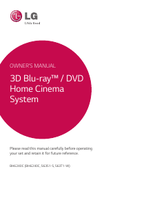 Manual LG BH6240C Home Theater System