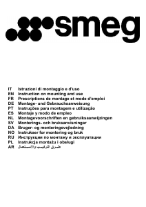 Manual de uso Smeg KSET86XE Campana extractora