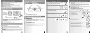 Manual de uso Balay 3TS864B Lavadora