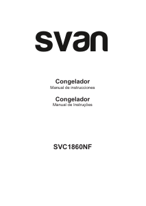 Manual de uso Svan SVC1860BNF Congelador