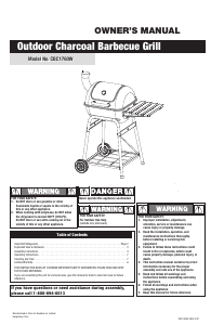 Manual RevoAce CBC1760W Barbecue