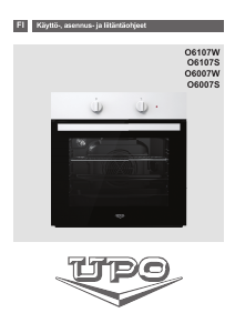Käyttöohje UPO O6007W Uuni