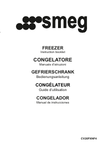 Manual Smeg CV26PXNF4 Freezer