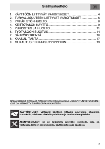 Käyttöohje Smeg SR764AX Keittotaso