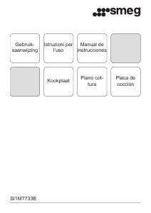 Manuale Smeg SI1M7733B Piano cottura