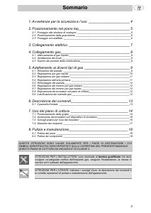 Manuale Smeg PX1402 Piano cottura