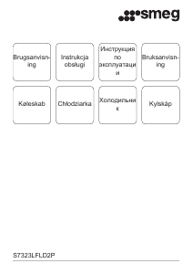 Instrukcja Smeg S7323LFLD2P Lodówka