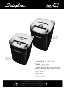 Manual Swingline LX20-30 Paper Shredder