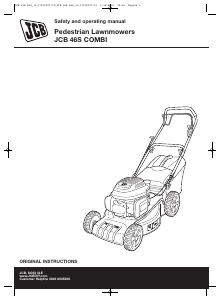 Bruksanvisning JCB 46S Combi Gräsklippare