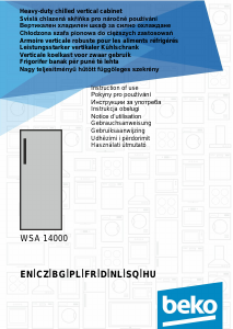 Manual BEKO WSA14000 Refrigerator