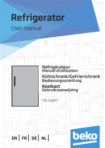 Manual BEKO TSE 1282PT Refrigerator