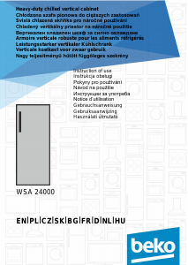 Manual BEKO WSA24000 Refrigerator