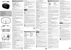 Manuale Muse M-150 CR Radiosveglia