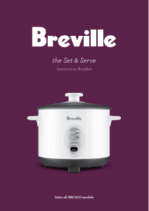 Manual Breville BRC200 Rice Cooker