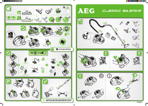 Manual AEG ACS1800 Aspirador