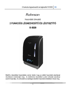 Használati útmutató Rohnson R-9509 Párásító