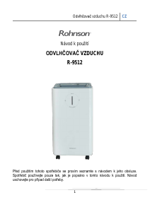 Manuál Rohnson R-9512 Vysoušeč