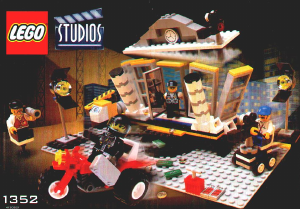 Bedienungsanleitung Lego set 1352 Studios Explosion Banküberfall