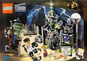 Manual Lego set 1382 Studios Scary laboratory
