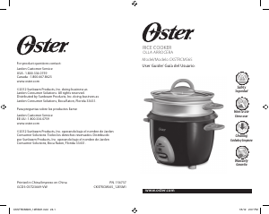 Manual de uso Oster CKSTRCMS65 Arrocera
