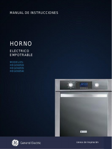 Manual de uso GE HEGE6054I Horno