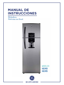 Manual de uso GE HGE455M12L Frigorífico combinado