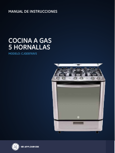 Manual de uso GE CJGE876IVS Cocina