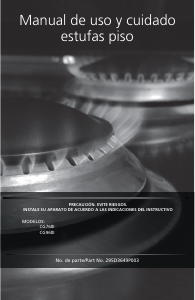 Manual de uso GE CG960I Cocina