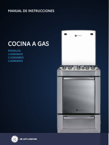 Manual de uso GE CJGE656IVS Cocina